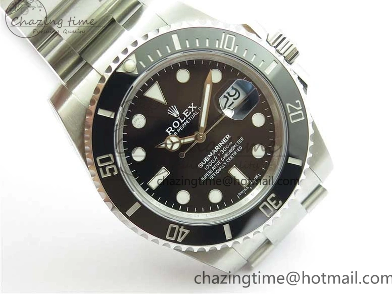 MiroTime 0307 Submariner 116610 LN Black Ceramic 316L Steel Noob 1:1 Best Edition V10. Stretchable 2865